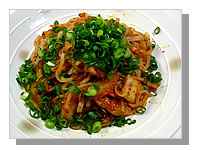 うま辛!キムチと糸こんの炒め物